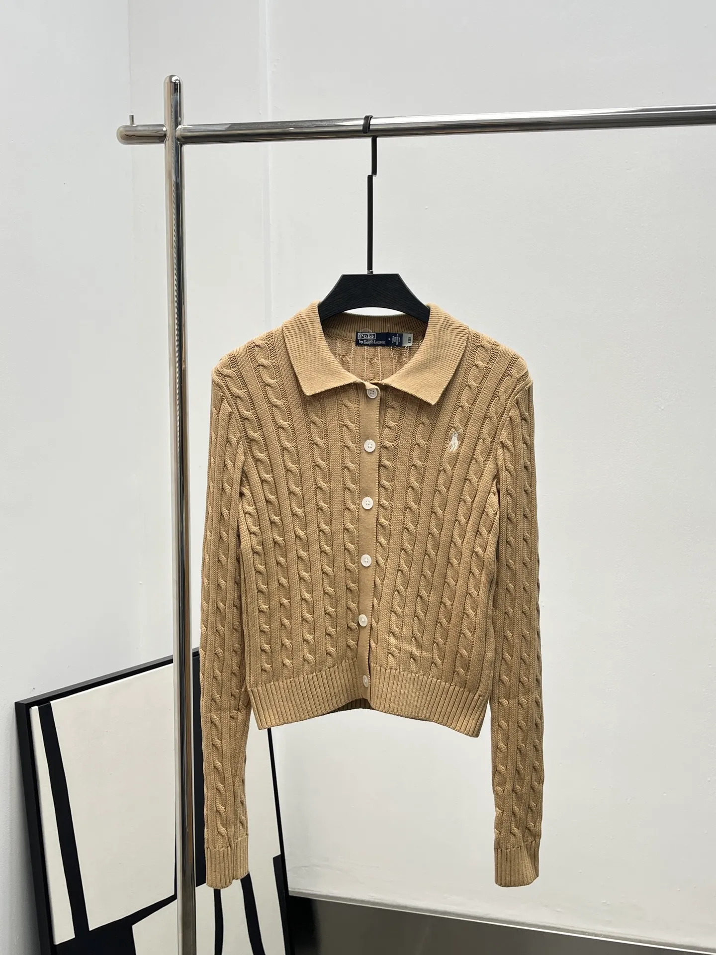 P390 Goods Quality Guarantee Model No. D25080275 Ralph Lauren RL* new style Pony embroidered logo on the chest pitted twist pattern slim fit buttoned lapel! Off-white, blue, navy, S ML (M size: bust 84, length 57, sleeve length 62)